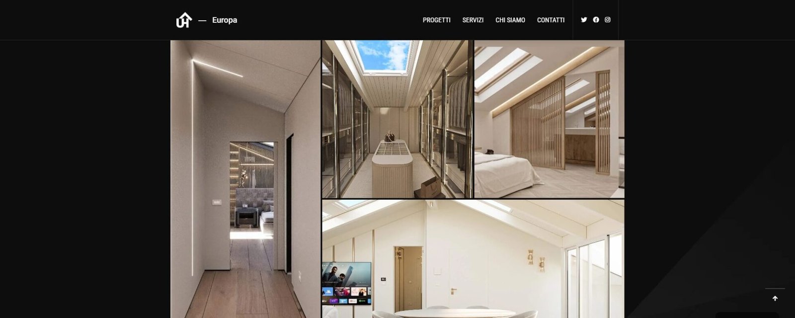 Europa Costruzioni professional portfolio of Italian construction projects